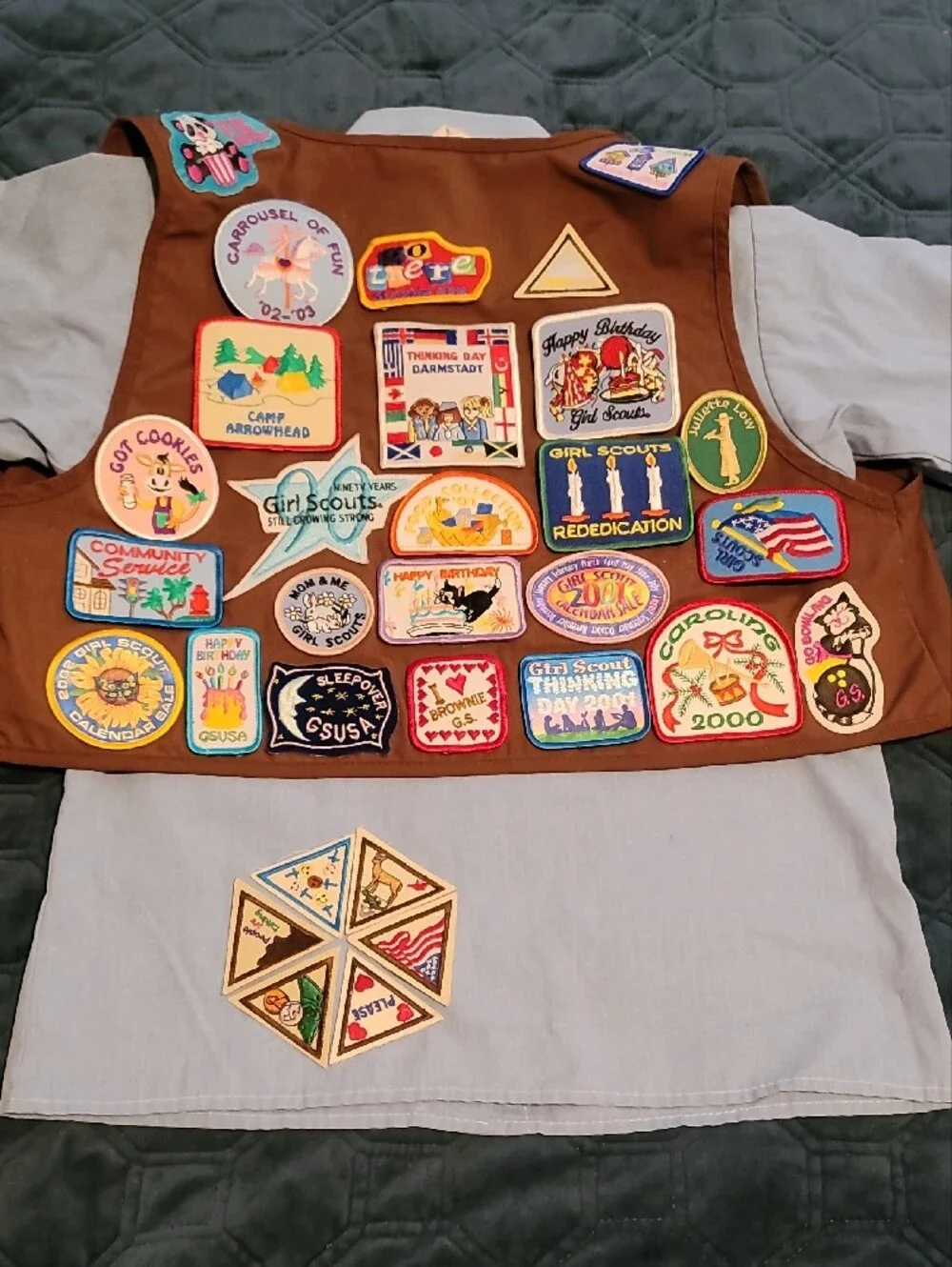 Girl Scouts authentic over